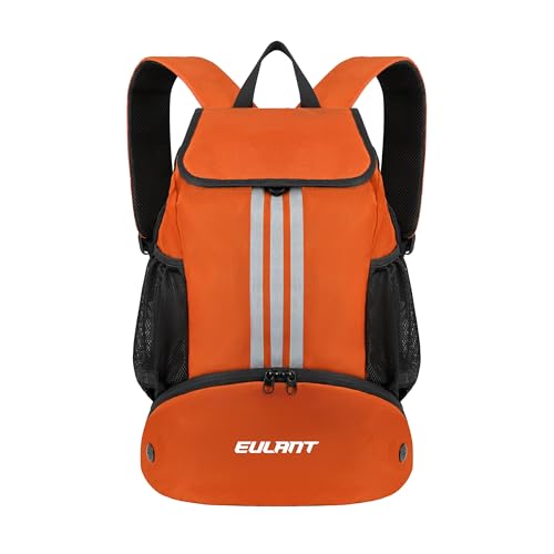 EULANT Fußball Rucksack mit Schuhfach, Multifunktionsrucksack mit bodenfach, Wasserdichter Sporttaschen für Basketball Volleyball Schwimmen Training Strand Yoga von EULANT