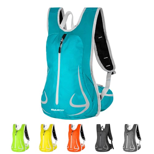 EULANT Wasserdicht Laufrucksack 15L,Klein Skirucksack,Kleiner Wanderrucksack,Fahrrad Rucksack,Leicht Sport Rucksack für Skifahren Camping Bergsteigen Radfahren Joggen Einkaufen Schule, Blau EULANT Wasserdicht Laufrucksack 15L,Klein Skirucksack,Kleiner Wanderrucksack,Fahrrad Rucksack,Leicht Sport Rucksack für Skifahren Camping Bergsteigen Radfahren Joggen Einkaufen Schule, Blau von EULANT