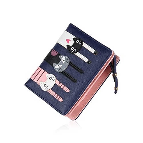 EVEOUT Damen Geldbörse PU-Leder Geldbeutel Süß Kurze Bifold-Geldbörse Geldtasche mit Geldbörse Kartenhalter EVEOUT Damen Geldbörse PU-Leder Geldbeutel Süß Kurze Bifold-Geldbörse Geldtasche mit Geldbörse Kartenhalter von EVEOUT