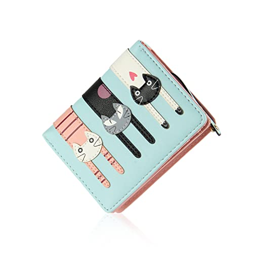 EVEOUT Damen Geldbörse PU-Leder Geldbeutel Süß Kurze Bifold-Geldbörse Geldtasche mit Geldbörse Kartenhalter EVEOUT Damen Geldbörse PU-Leder Geldbeutel Süß Kurze Bifold-Geldbörse Geldtasche mit Geldbörse Kartenhalter von EVEOUT