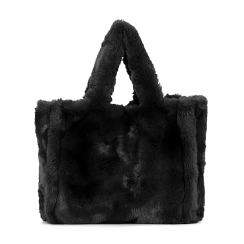 EVEOUT Flauschige Plüsch Schultertaschen Damen Große Pelzige Umhängetaschen Kunstpelz Tote Shopper Plüsch Handtaschen Tragetasche Arbeitstasche EVEOUT Flauschige Plüsch Schultertaschen Damen Große Pelzige Umhängetaschen Kunstpelz Tote Shopper Plüsch Handtaschen Tragetasche Arbeitstasche von EVEOUT