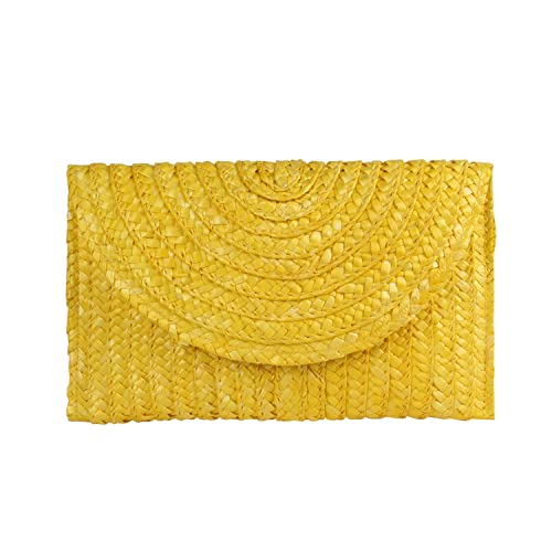 EVEOUT Damen Stroh Clutch Handtasche Sommer Gewebte Geldbörse Strand Urlaub Hochzeit Handtasche EVEOUT Damen Stroh Clutch Handtasche Sommer Gewebte Geldbörse Strand Urlaub Hochzeit Handtasche von EVEOUT