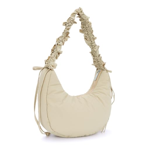 EVEOUT Puffer Halbmonds Umhängetaschen Damen Gesteppte Mondsichel Schultertaschen Leichte Puffer Halbmonds Shopper Tote Gesteppte Puffy Umhängetaschen Tragetasche EVEOUT Puffer Halbmonds Umhängetaschen Damen Gesteppte Mondsichel Schultertaschen Leichte Puffer Halbmonds Shopper Tote Gesteppte Puffy Umhängetaschen Tragetasche von EVEOUT