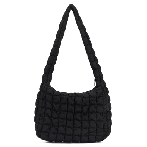 EVEOUT Puffer Schultertaschen Damen Große Gesteppte Umhängetaschen Leichte Quilted Tote Shopper Puffer Tragetasche Arbeitstasche EVEOUT Puffer Schultertaschen Damen Große Gesteppte Umhängetaschen Leichte Quilted Tote Shopper Puffer Tragetasche Arbeitstasche von EVEOUT