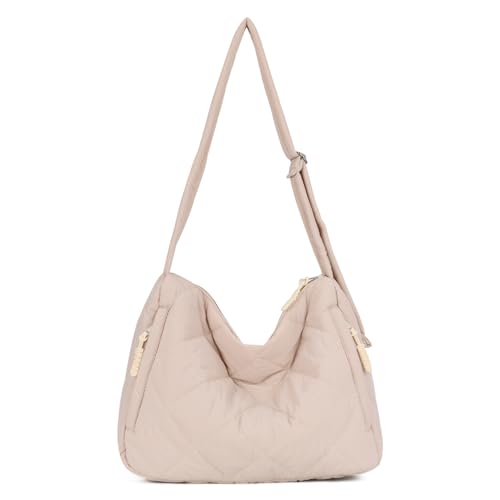 EVEOUT Puffer Umhängetaschen Damen Große Gesteppte Schultertaschen Leichte Puffy Tote Shopper Gesteppte Umhängetaschen Tragetasche Arbeitstasche EVEOUT Puffer Umhängetaschen Damen Große Gesteppte Schultertaschen Leichte Puffy Tote Shopper Gesteppte Umhängetaschen Tragetasche Arbeitstasche von EVEOUT