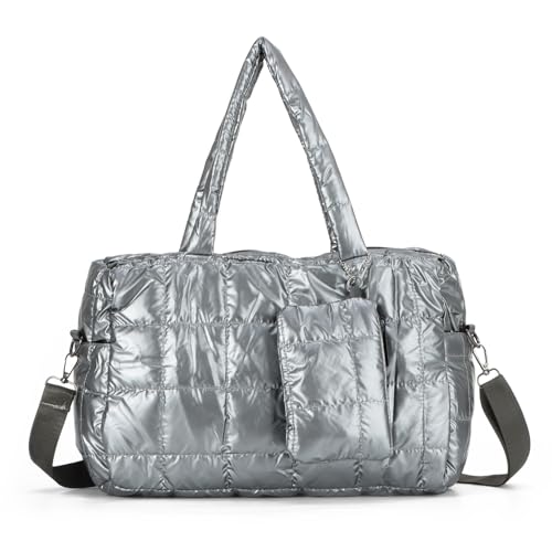 EVEOUT Puffer Umhängetaschen Damen Große Gesteppte Schultertaschen Leichte Puffy Tote Tasche Shopper Gesteppte Umhängetaschen Tragetasche EVEOUT Puffer Umhängetaschen Damen Große Gesteppte Schultertaschen Leichte Puffy Tote Tasche Shopper Gesteppte Umhängetaschen Tragetasche von EVEOUT