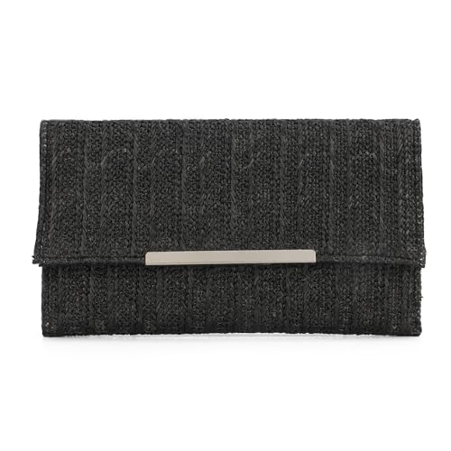 EVEOUT Stroh Clutch für Damen Stroh Abendhandtasche Sommer Gewebt Hochzeitshandtasche Umhängetasche für Party Urlaub EVEOUT Stroh Clutch für Damen Stroh Abendhandtasche Sommer Gewebt Hochzeitshandtasche Umhängetasche für Party Urlaub von EVEOUT