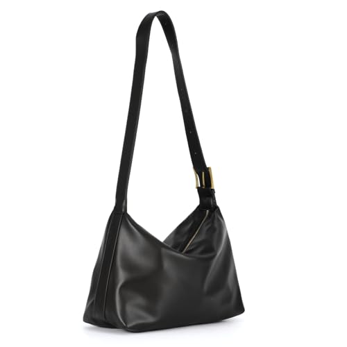 EVEOUT Weiches Leder Vintage Schultertaschen Damen Große Minimalistisch Kunstleder Umhängetaschen Lässige Shopper Arbeitstasche Tragetasche EVEOUT Weiches Leder Vintage Schultertaschen Damen Große Minimalistisch Kunstleder Umhängetaschen Lässige Shopper Arbeitstasche Tragetasche von EVEOUT