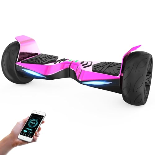 8,5” Off-Road Hoverboards mit Dual-Motor, 36V 4,4Ah Hochleistungsbatterie, Bluetooth-Lautsprecher und App, Ideal für Kinder und Jugendliche 8,5” Off-Road Hoverboards mit Dual-Motor, 36V 4,4Ah Hochleistungsbatterie, Bluetooth-Lautsprecher und App, Ideal für Kinder und Jugendliche von EVERCROSS MOTO
