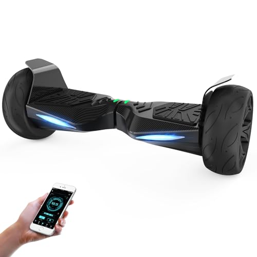 8,5” Off-Road Hoverboards mit Dual-Motor, 36V 4,4Ah Hochleistungsbatterie, Bluetooth-Lautsprecher und App, Ideal für Kinder und Jugendliche 8,5” Off-Road Hoverboards mit Dual-Motor, 36V 4,4Ah Hochleistungsbatterie, Bluetooth-Lautsprecher und App, Ideal für Kinder und Jugendliche von EVERCROSS MOTO