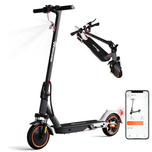 EVERCROSS EV85F E-Scooter mit Straßenzulassung (ABE), Faltbarer Elektroroller für Erwachsene with APP - 400W Motor, 7,8AH Batterie, 15KG Gewicht, Max Belastung 120 kg, Duales Brems, Zwei Stoßdämpfer von EVERCROSS