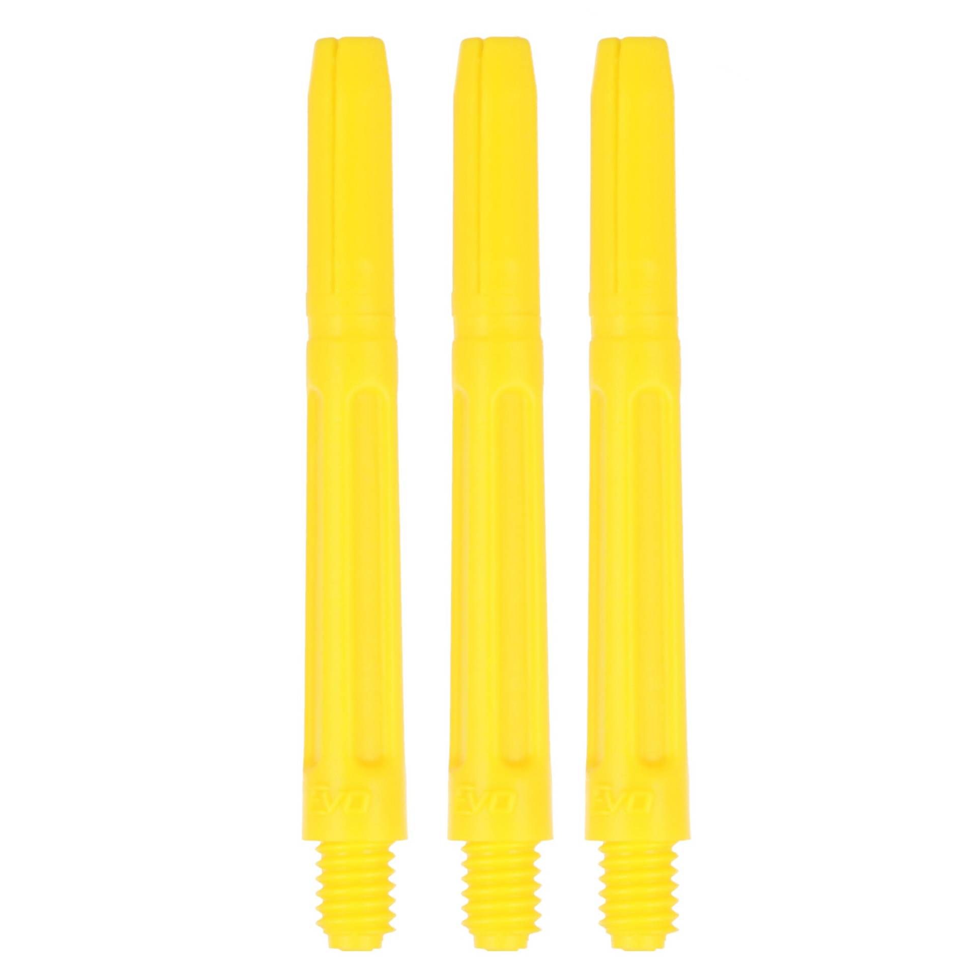 EVO Schaft Polyester, 43mm, gelb, 3 Stück EVO Schaft Polyester, 43mm, gelb, 3 Stück von EVO