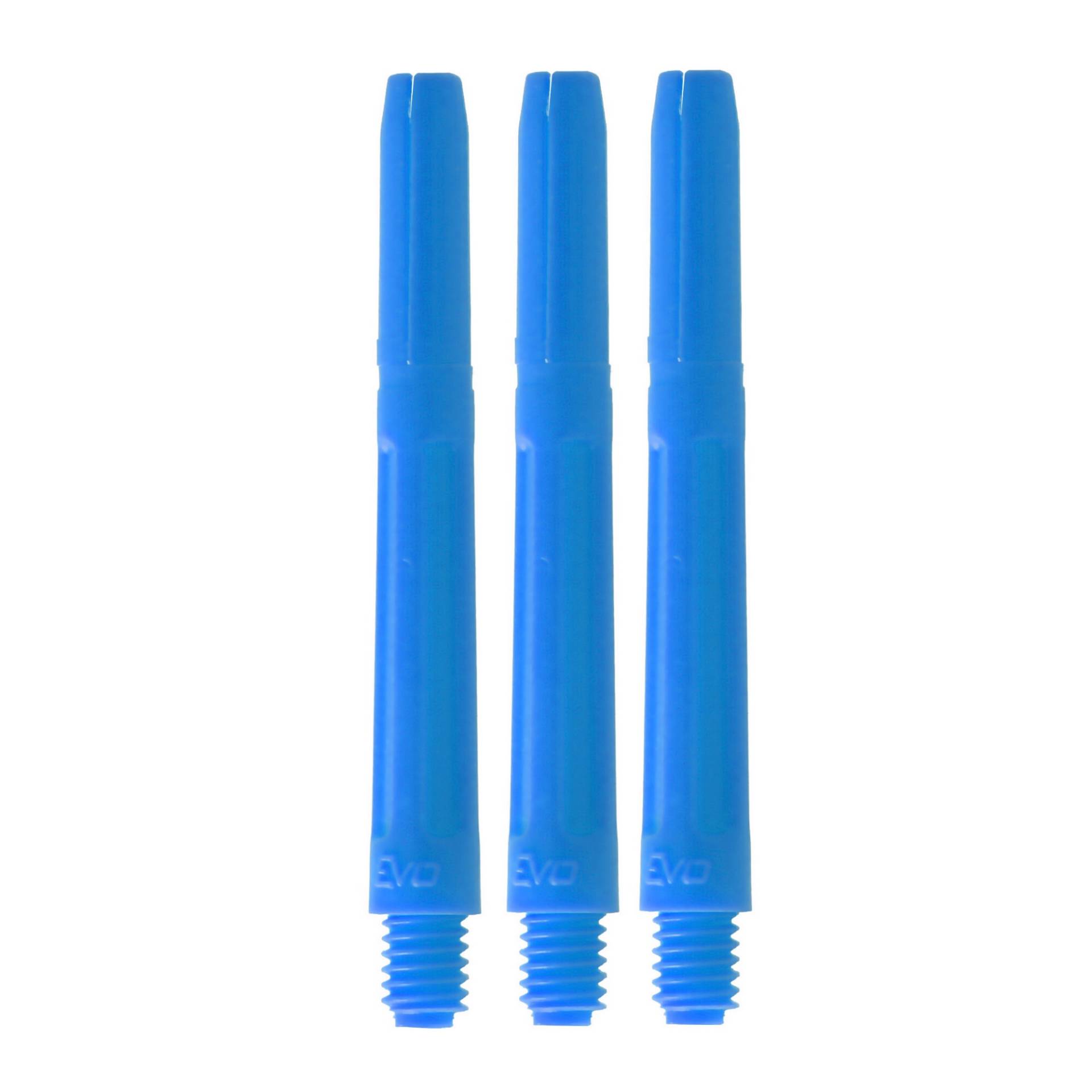 EVO Schaft Polyester, 43mm, glitterblau, 3 Stück EVO Schaft Polyester, 43mm, glitterblau, 3 Stück von EVO