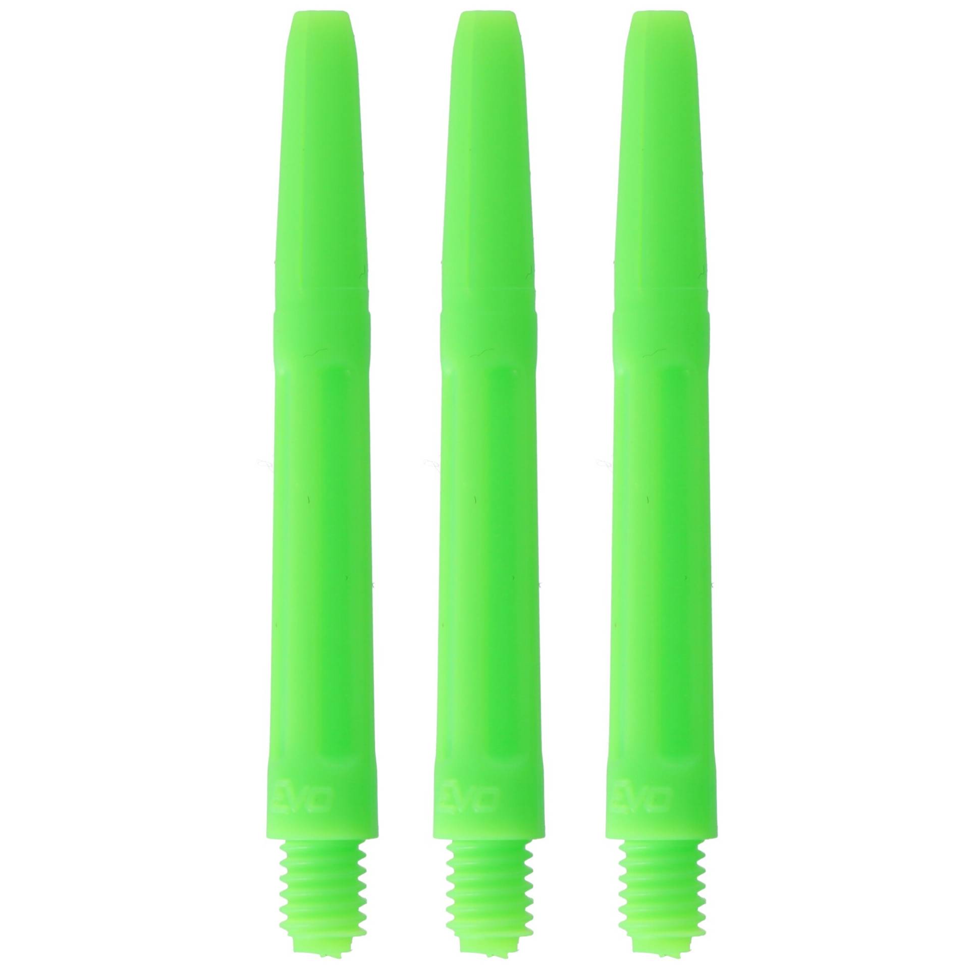EVO Schaft Polyester, 43mm, neongrün, 3 Stück EVO Schaft Polyester, 43mm, neongrün, 3 Stück von EVO