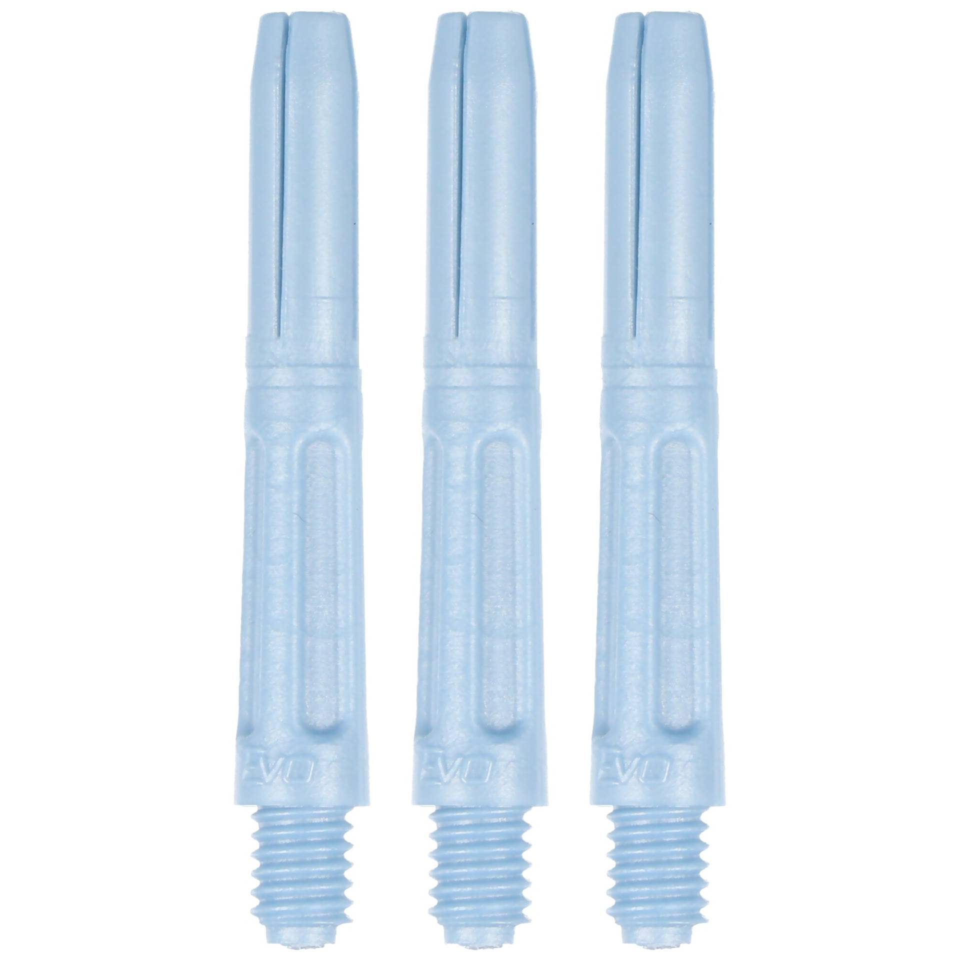 EVO Schaft Polyester, 43mm, silberblau, 3 Stück EVO Schaft Polyester, 43mm, silberblau, 3 Stück von EVO
