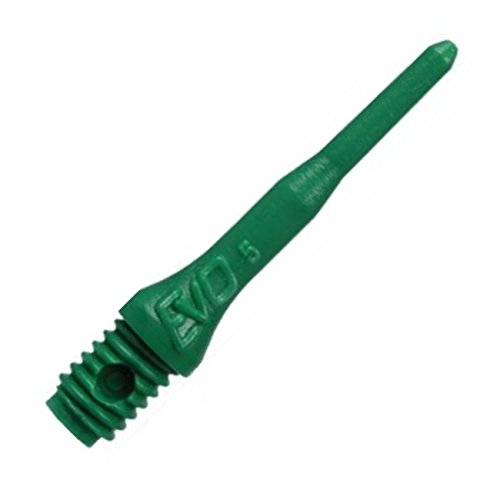 Original Evolution Evo Softdart Spitzen, Gewinde: 2BA, 100 Stück, Farbe: Grün Original Evolution Evo Softdart Spitzen, Gewinde: 2BA, 100 Stück, Farbe: Grün von EVO
