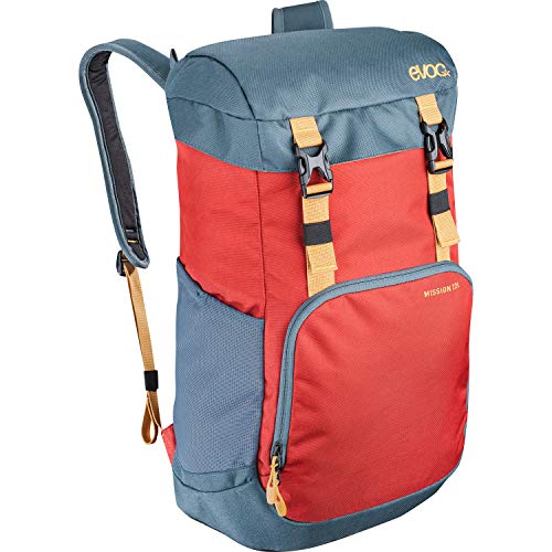 EVOC MISSION 22l Reiserucksack Tagesrucksack Top-Loader-Rucksack für den täglichen Einsatz (Volumen: 22 l, Organiser-Fächer, gepolstertes Laptop- und Tablet-Fach), Chili Rot / Schiefer Grau EVOC MISSION 22l Reiserucksack Tagesrucksack Top-Loader-Rucksack für den täglichen Einsatz (Volumen: 22 l, Organiser-Fächer, gepolstertes Laptop- und Tablet-Fach), Chili Rot / Schiefer Grau von EVOC