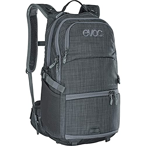 EVOC STAGE CAPTURE 16 Outdoor Kamerarucksack Fotorucksack (Gepolstert, komplett aufklappbares Kamerafach, seitlicher Schnellzugriff, AIRFLOW CONTACT SYSTEM, Gurtsystem für Stativ), Carbon Grau meliert EVOC STAGE CAPTURE 16 Outdoor Kamerarucksack Fotorucksack (Gepolstert, komplett aufklappbares Kamerafach, seitlicher Schnellzugriff, AIRFLOW CONTACT SYSTEM, Gurtsystem für Stativ), Carbon Grau meliert von EVOC