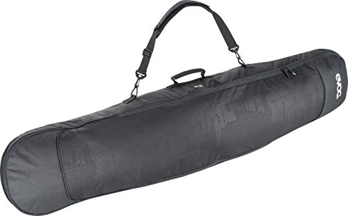 EVOC BOARD BAG Transporttasche für Snowboards, Snowboard Tasche (Polsterung an den Enden der Tasche, abnehmbarer Schultergurt, Tasche zum Tragen, für Boards bis 165cm), Schwarz von EVOC