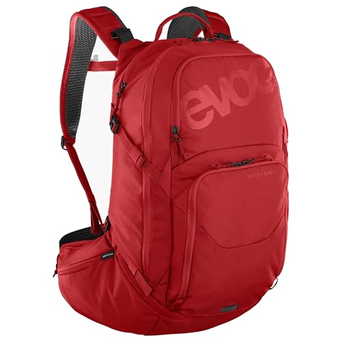 EVOC EXPLORER PRO 26, Rucksack (Backpack für kürzere Rückenlängen, Trinkblasenfach für Trinkblasen bis 3l und Regenhülle, Wanderrucksack), True Red EVOC EXPLORER PRO 26, Rucksack (Backpack für kürzere Rückenlängen, Trinkblasenfach für Trinkblasen bis 3l und Regenhülle, Wanderrucksack), True Red von EVOC
