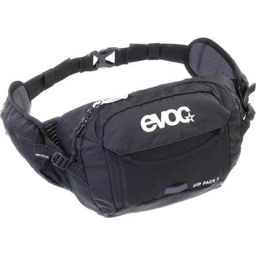 EVOC HIP Pack 3 Hüfttasche, Bauchtasche (komfortable Gürteltasche mit Trinkblasenfach, AIR Flow Contact System, Volumen: 3 l), Schwarz EVOC HIP Pack 3 Hüfttasche, Bauchtasche (komfortable Gürteltasche mit Trinkblasenfach, AIR Flow Contact System, Volumen: 3 l), Schwarz von EVOC