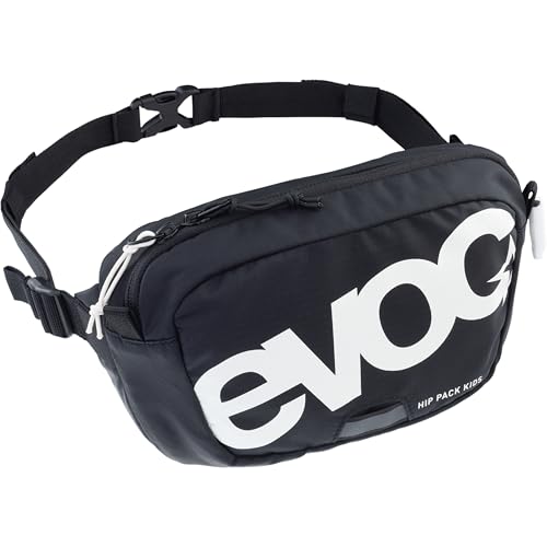 EVOC HIP Pack Kids Hüfttasche für Kinder, Gürteltasche (stylische Bauchtasche für Junge Biker:innen, Handyfach, reflektierender Print), Schwarz EVOC HIP Pack Kids Hüfttasche für Kinder, Gürteltasche (stylische Bauchtasche für Junge Biker:innen, Handyfach, reflektierender Print), Schwarz von EVOC