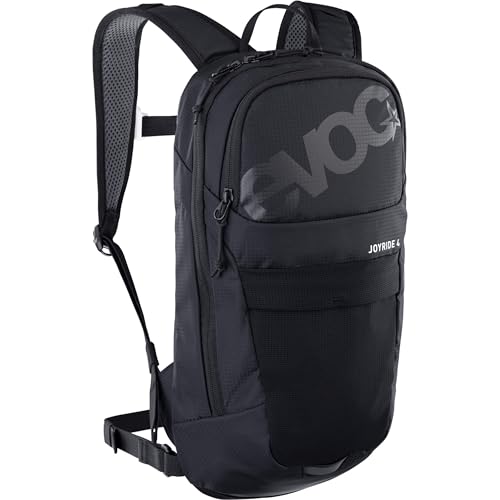 EVOC JOYRIDE 4 Kinder Rucksack, Fahrradrucksack (leichter Sportrucksack für junge Biker:innen, abnehmbarer Hüftgurt, mit Trinkblasenfach), Schwarz EVOC JOYRIDE 4 Kinder Rucksack, Fahrradrucksack (leichter Sportrucksack für junge Biker:innen, abnehmbarer Hüftgurt, mit Trinkblasenfach), Schwarz von EVOC