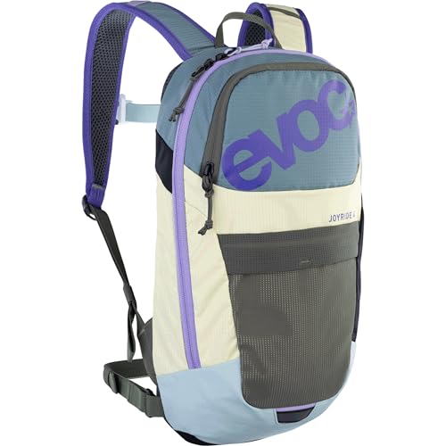 EVOC JOYRIDE 4 Kinder Rucksack, Fahrradrucksack (leichter Sportrucksack für junge Biker:innen, abnehmbarer Hüftgurt, mit Trinkblasenfach), Steel-Lemonade-Mint EVOC JOYRIDE 4 Kinder Rucksack, Fahrradrucksack (leichter Sportrucksack für junge Biker:innen, abnehmbarer Hüftgurt, mit Trinkblasenfach), Steel-Lemonade-Mint von EVOC