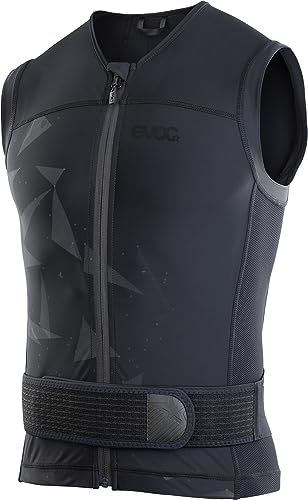 EVOC PROTECTOR VEST PRO MEN, Protektorenweste (LITESHIELD FLEX Rückenprotektor, AIRO FLEX Hüftgurt, inkl. geruchshemmender Technologien, maschinenwaschbar, Größe: XL), Schwarz von EVOC