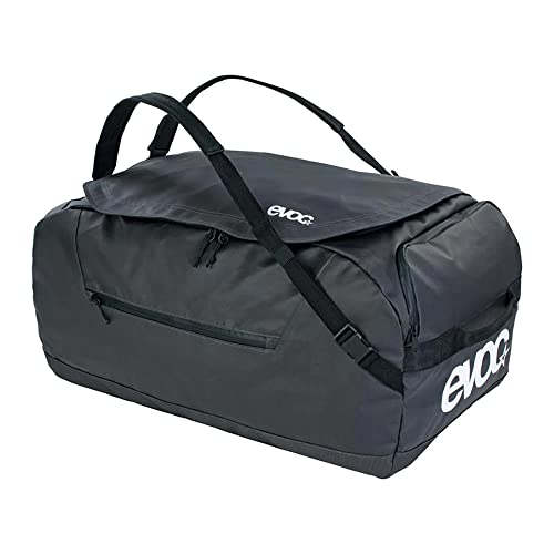 EVOC Unisex – Erwachsene Duffle Bag Ausrüstungstasche, Karbongrau/Schwarz, Größe L von EVOC