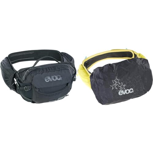 Hip Pack Pro E-Ride 3 Tasche schwarz & ack Regenhülle schwarz M von EVOC