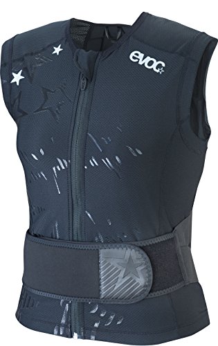 evoc Damen Protektorenjacke Protector Vest Protektorenweste, black, L von EVOC