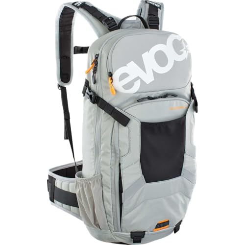 EVOC FR ENDURO 16 Fahrradrucksack, Backpack für Fahrradtouren (LITESHIELD BACK PROTECTOR 95%, Helm-Halterung, Protektoren, Werkzeugfach, Trinkblasenfach 3l, Größe: M/L), Steingrau EVOC FR ENDURO 16 Fahrradrucksack, Backpack für Fahrradtouren (LITESHIELD BACK PROTECTOR 95%, Helm-Halterung, Protektoren, Werkzeugfach, Trinkblasenfach 3l, Größe: M/L), Steingrau von EVOC