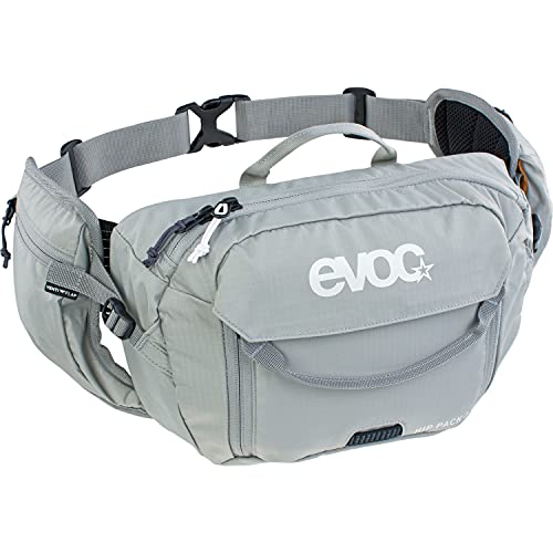 EVOC HIP PACK 3l Hüfttasche Bauchtasche Hüftbeutel inkl. 1,5l HYDRATION BLADDER (3l Fassungsvermögen, AIRFLOW CONTACT SYSTEM, verstellbarer Hüftgurt, VENTI FLAP-System, inkl. Trinkblase), Steingrau EVOC HIP PACK 3l Hüfttasche Bauchtasche Hüftbeutel inkl. 1,5l HYDRATION BLADDER (3l Fassungsvermögen, AIRFLOW CONTACT SYSTEM, verstellbarer Hüftgurt, VENTI FLAP-System, inkl. Trinkblase), Steingrau von EVOC