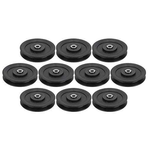 EVTSCAN 10 Stück 115mm Lager Riemenscheibe Nylon Fitness Lager Riemenscheibe Home Gym Aufsätze Übung Krafttraining Zubehör EVTSCAN 10 Stück 115mm Lager Riemenscheibe Nylon Fitness Lager Riemenscheibe Home Gym Aufsätze Übung Krafttraining Zubehör von EVTSCAN