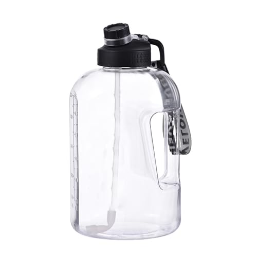 EVTSCAN 2200 ml Kunststoff-Wasserflasche, hochtemperaturbeständiger Krug, tragbarer, leichter Wasserbecher, für Outdoor-Sport, Reisen, Wandern von EVTSCAN