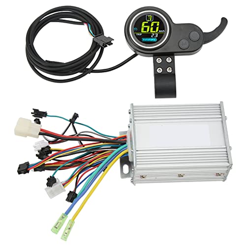 EVTSCAN 450-W-Elektroroller-Controller-Kit, LCD-Display, Daumengas, universelle Kompatibilität für 36-V-48-V-Roller und Fahrräder, Upgrade-Kit für DIY-Reparaturen von EVTSCAN