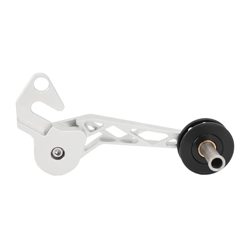 EVTSCAN Kettenspanner hoher Stabilität Heckummeur Kettenführung für Brompton Pline Tline (Silver) von EVTSCAN