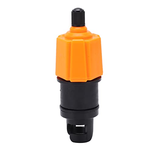 EVTSCAN Paddle-Board-Luftventil-Adapter – Universal-Anschluss für Auto-Elektro-Luftpumpen-Inflator-Adapter (Anschluss 2) (Orange) von EVTSCAN