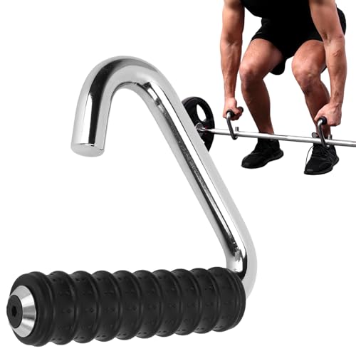 EVTSCAN Übungs-Klimmzuggriffe, Fitness-Griff, C-förmig, Universell, Mit Gummi Umwickelt, Trainings-Zugstange Für Das Fitnessstudio EVTSCAN Übungs-Klimmzuggriffe, Fitness-Griff, C-förmig, Universell, Mit Gummi Umwickelt, Trainings-Zugstange Für Das Fitnessstudio von EVTSCAN
