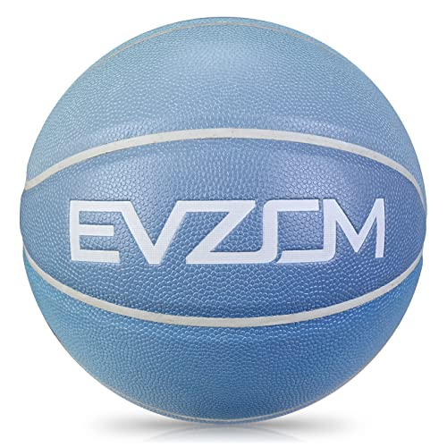EVZOM Basketball Größe 7 Basketbälle Arena Training Anfänger Erwachsene & Jugend Ballspiel, Indoor Outdoor Bunter Basketball Ball von EVZOM