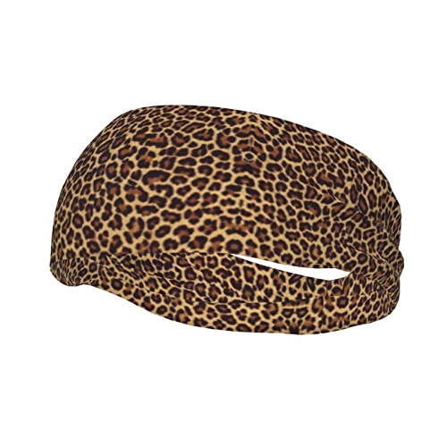 Cooles Leoparden-Sport-Schweißband/Herren und Damen Stirnband für Fitness, Laufen, Sport von EWMAR
