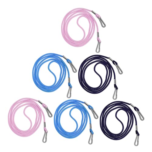 EXHUMKY 6st Skihandschuh-Lanyard Handschuhclips Winterhandschuhe Fäustlinge Clips Für Handschuhe Riemen Handschuhcliphalter Handschuhe Für Handschuhband Nylon von EXHUMKY