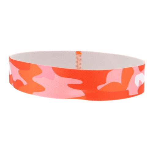 EXHUMKY Schweißband Basketball Stirnband Haarband laufband muttertagsgeschenk sportzubehör Kopfband Schweißbänder Bands Stirnbänder Schweiß Stirnband Sport Stirnband Polyester Orange von EXHUMKY