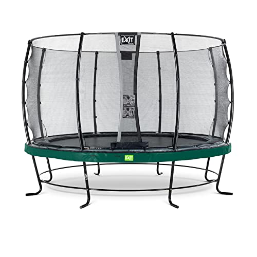EXIT Toys Elegant Rundes Trampolin - ø366cm - Extra starker und Stabiler Rahmen - Mit Economy Sicherheitsnetz & Fußschutzsystem - Rostfrei - Wasserbeständig - Einfache Montage - Grün EXIT Toys Elegant Rundes Trampolin - ø366cm - Extra starker und Stabiler Rahmen - Mit Economy Sicherheitsnetz & Fußschutzsystem - Rostfrei - Wasserbeständig - Einfache Montage - Grün von EXIT TOYS