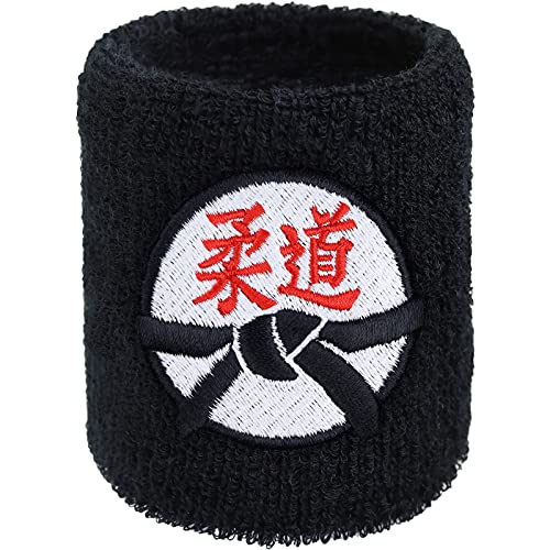 Kampfsport Schweissband Karate - Exclusive Ninja Stickerei Schweißband Martial Arts Bestickt & Absorbierendes Frottee | Fitness Wristband Geschenk Schweiß-Armband Kampfsport Schweissband Karate - Exclusive Ninja Stickerei Schweißband Martial Arts Bestickt & Absorbierendes Frottee | Fitness Wristband Geschenk Schweiß-Armband von EXPRESS-STICKEREI