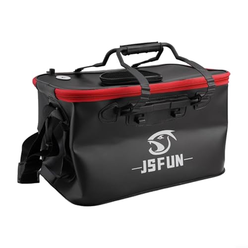 EXTRWORY EVA-Faltköderbox, Angeleimer, lebende Fischtaschen, Transport, tragbar, faltbar, wasserdicht, Aufbewahrungsbehälter mit Schultergurt, Wie abgebildet, 45 cm EXTRWORY EVA-Faltköderbox, Angeleimer, lebende Fischtaschen, Transport, tragbar, faltbar, wasserdicht, Aufbewahrungsbehälter mit Schultergurt, Wie abgebildet, 45 cm von EXTRWORY