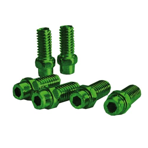 EXUSTAR Unisex-Adult 4713268568231 Pins Pedal KIT 8mm in Aluminium Green-40 Pieces, Schwarz, one Size EXUSTAR Unisex-Adult 4713268568231 Pins Pedal KIT 8mm in Aluminium Green-40 Pieces, Schwarz, one Size von Exustar