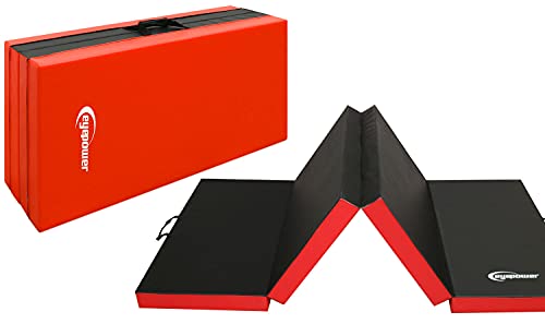 EYEPOWER 200x100 Klappbare Turnmatte für Zuhause - Gymnastikmatte Dicke 5cm - Weichbodenmatte Akrobatik Matte Yoga Matratze Turnmatte Dick Yoga Matte Turnen Gym Matten Fallschutzmatten Kinder Outdoor EYEPOWER 200x100 Klappbare Turnmatte für Zuhause - Gymnastikmatte Dicke 5cm - Weichbodenmatte Akrobatik Matte Yoga Matratze Turnmatte Dick Yoga Matte Turnen Gym Matten Fallschutzmatten Kinder Outdoor von EYEPOWER