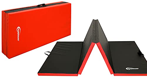 EYEPOWER 220x110 Klappbare Turnmatte für Zuhause - Gymnastikmatte Dicke 5cm - Weichbodenmatte Akrobatik Matte Yoga Matratze Turnmatte Dick Yoga Matte Turnen Gym Matten Fallschutzmatten Kinder Outdoor EYEPOWER 220x110 Klappbare Turnmatte für Zuhause - Gymnastikmatte Dicke 5cm - Weichbodenmatte Akrobatik Matte Yoga Matratze Turnmatte Dick Yoga Matte Turnen Gym Matten Fallschutzmatten Kinder Outdoor von EYEPOWER